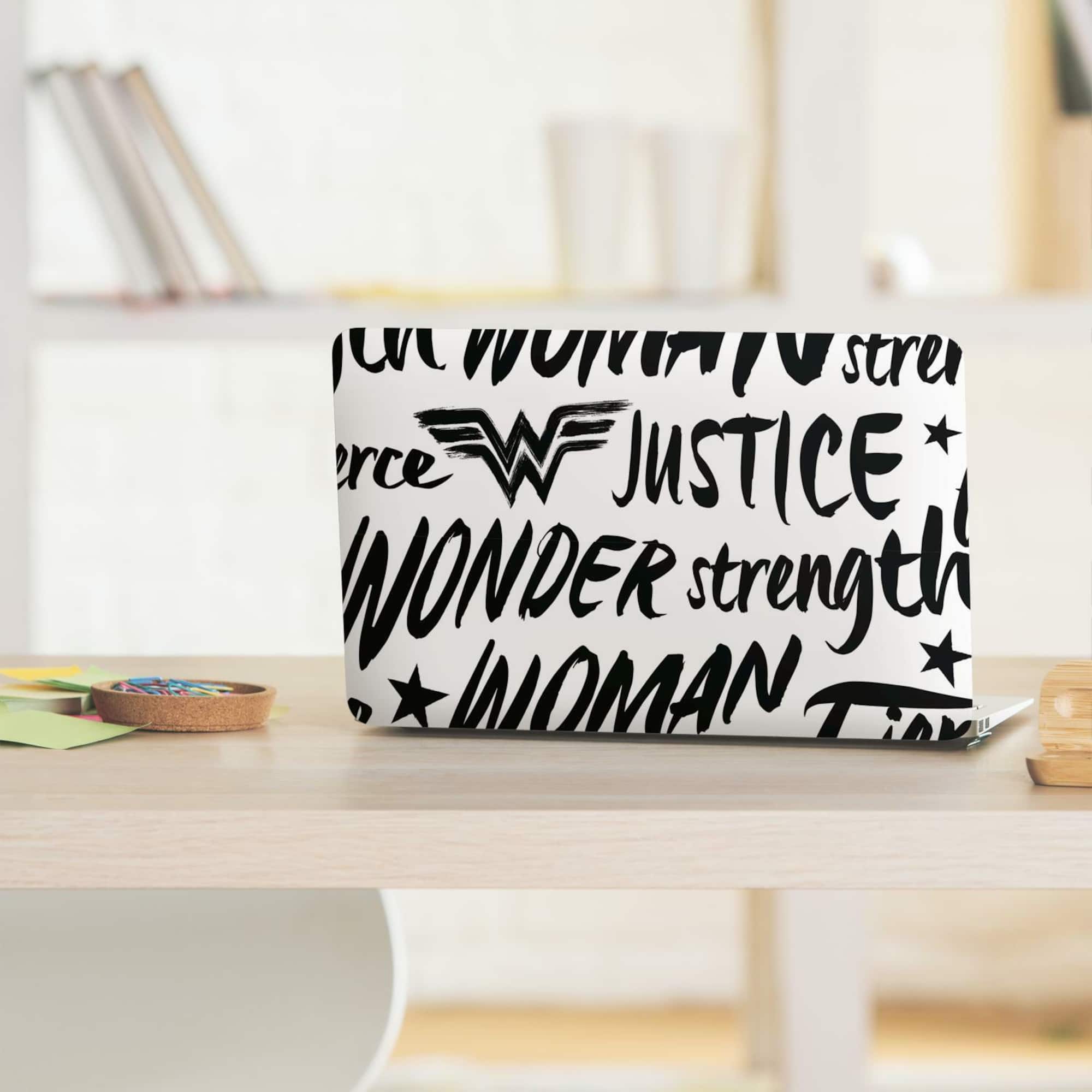 RoomMates Wonder Woman Script Peel & Stick Wallpaper